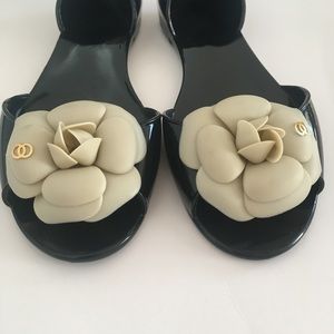 Womens water rubber flat beach pool sandals Shoes